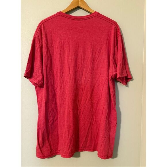 Star Wars Mens XXL Millennium Falcon Blueprint Graphic Tee Shirt Red Engineering - Picture 5 of 7